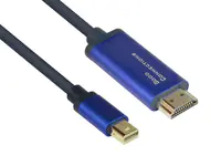 Good Connections 4844-SF010B - 1 m - Mini DisplayPort - HDMI - Männlich - Männlich - 3840 x 2160 Pixel