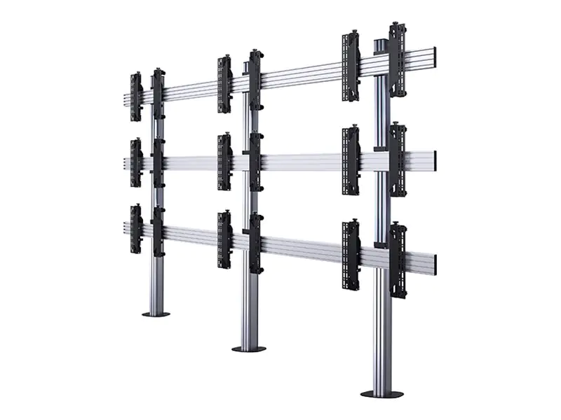 B-TECH System X BT8372 - Aufstellung - Schraubmontage - für 3x3-Videowand - universal -