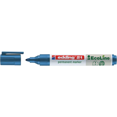 edding Permanentmarker 21 EcoLine 4-21003 1,5-3mm Rundspitze blau edding Permanentmarker 21 EcoLine 4-21003 1,5-3mm Rundspitze blau