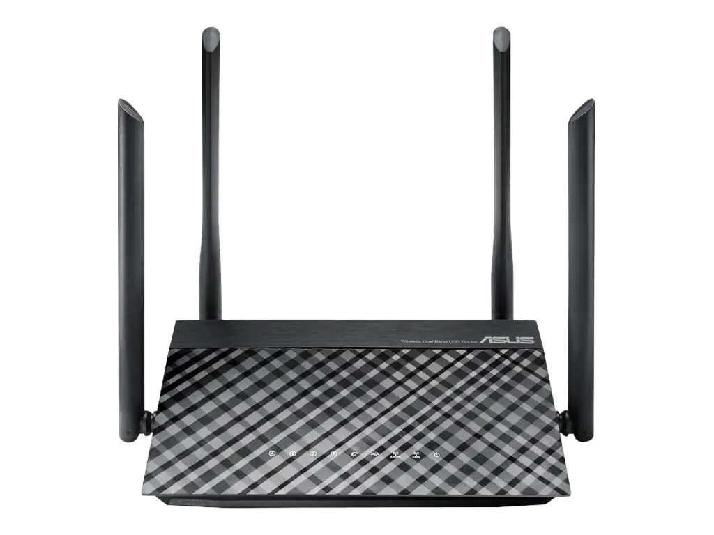ASUS RT-AC1200 - V2 - Wireless Router - 4-Port-Switch - 90IG0550-BM3400