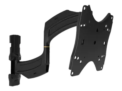 Chief Thinstall Medium 18" Extension Single Arm Wall Mount - For Displays 32-55" - Black -