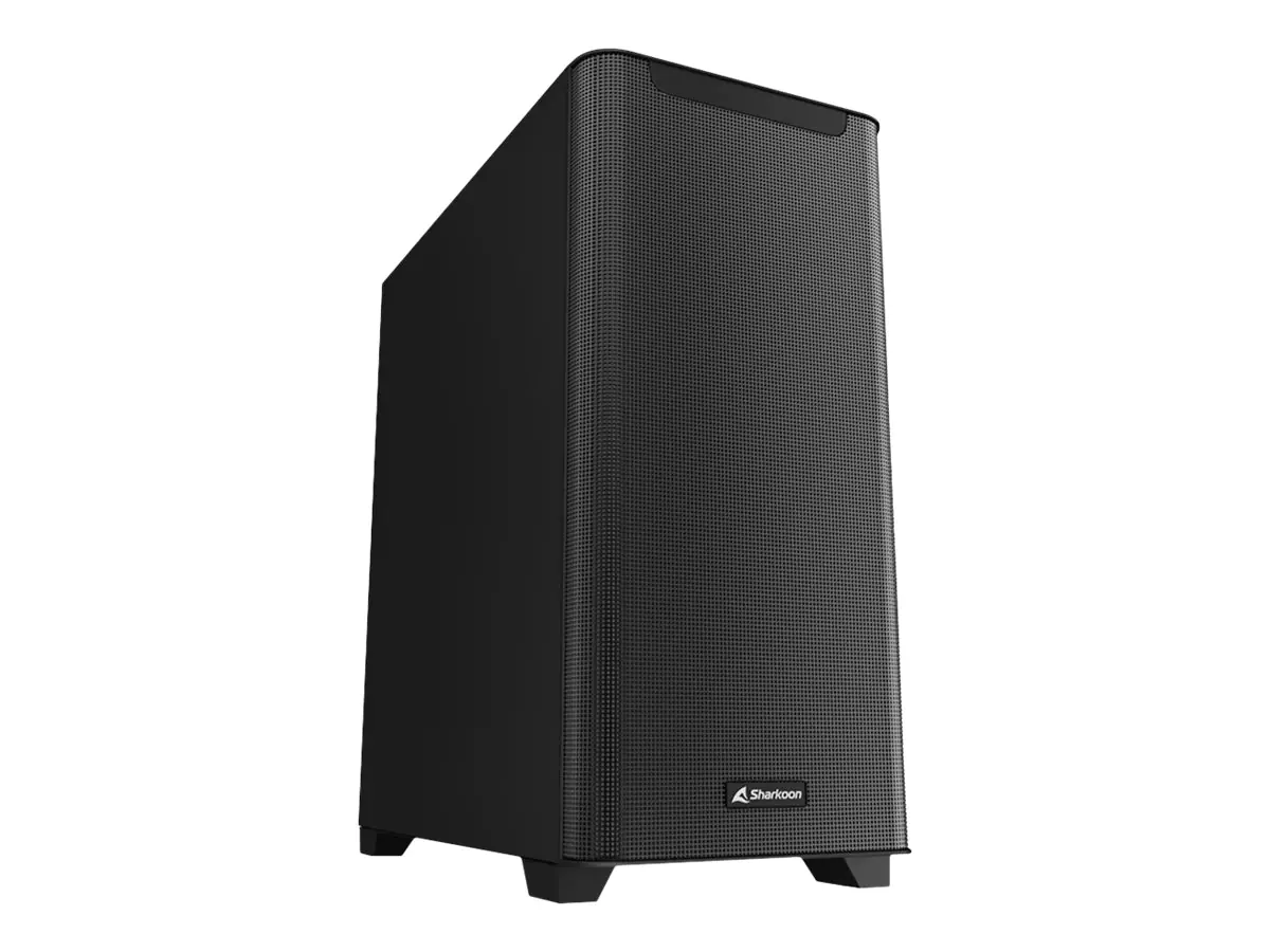Sharkoon M30 - Tower - ATX - keine Spannungsversorgung - mattschwarz - USB/Audio