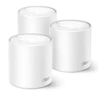 TP-Link Deco X50 - WLAN-System - (3 Router) - bis zu 604 m² - Netz 1GbE - Wi-Fi 6 - Dual-Band