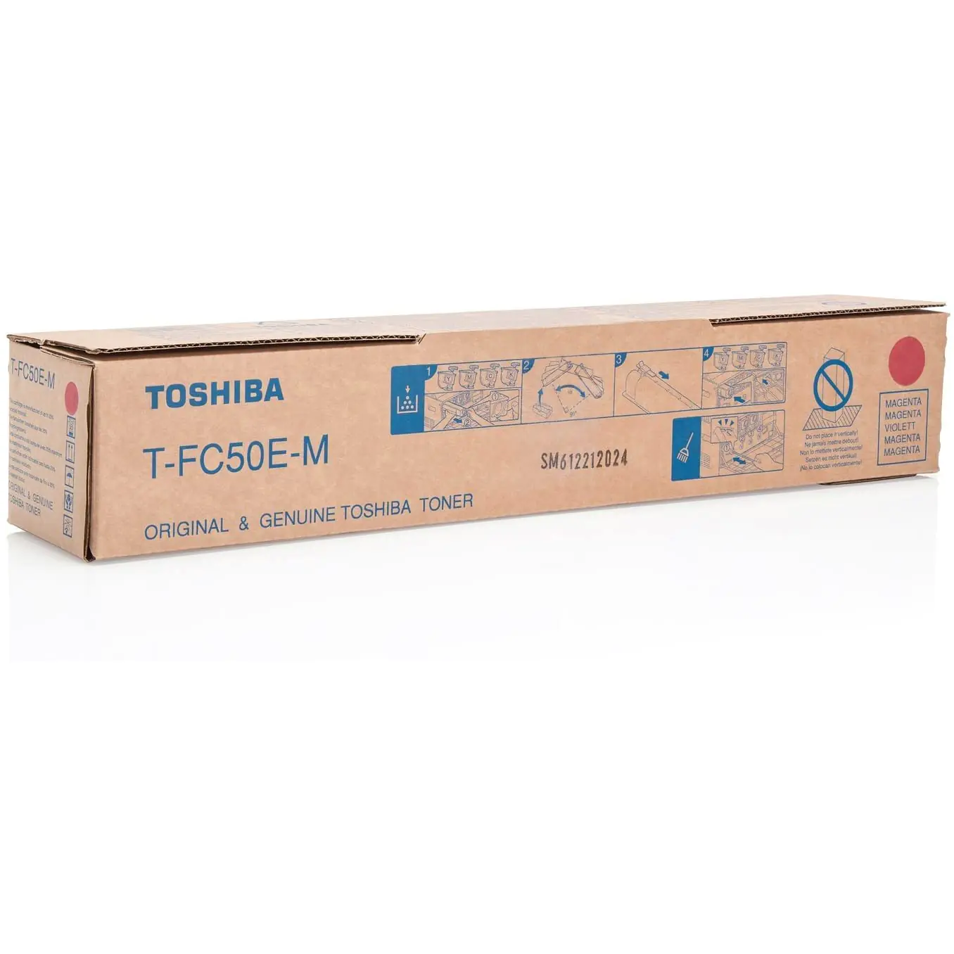 Toshiba TFC50EM - Magenta - Original - Tonerpatrone - für e-STUDIO 2555CSE, 3055CSE, 3555CSE, 4555CSE, 5055CSE Toshiba TFC50EM - Magenta - Original - Tonerpatrone - für e-STUDIO 2555CSE, 3055CSE, 3555CSE, 4555CSE, 5055CSE