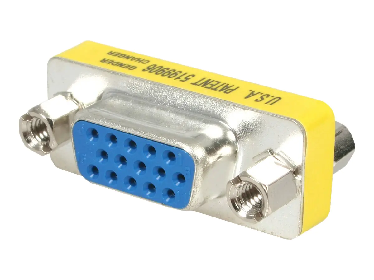 StarTech VGA HD15 Gender Changer - Bu/Bu - VGA Koppler - VGA-Gender Changer - HD-15 (VGA) (W) zu HD-15 (VGA) (W) - für P/N: DP2VGAMM6B, HD2VGAMM6, MXTMMHQ2M, MXTMMHQ30M, MXTMMHQ3M, MXTMMHQ5M, MXTMMHQ7M