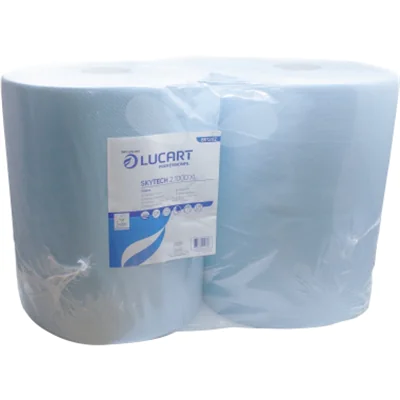 LUCART Putzrolle Skytech XL 36 x 36 cm (B x L) 2-lagig Papier blau 2 Rl./Pack. LUCART Putzrolle Skytech XL 36 x 36 cm (B x L) 2-lagig Papier blau 2 Rl./Pack.