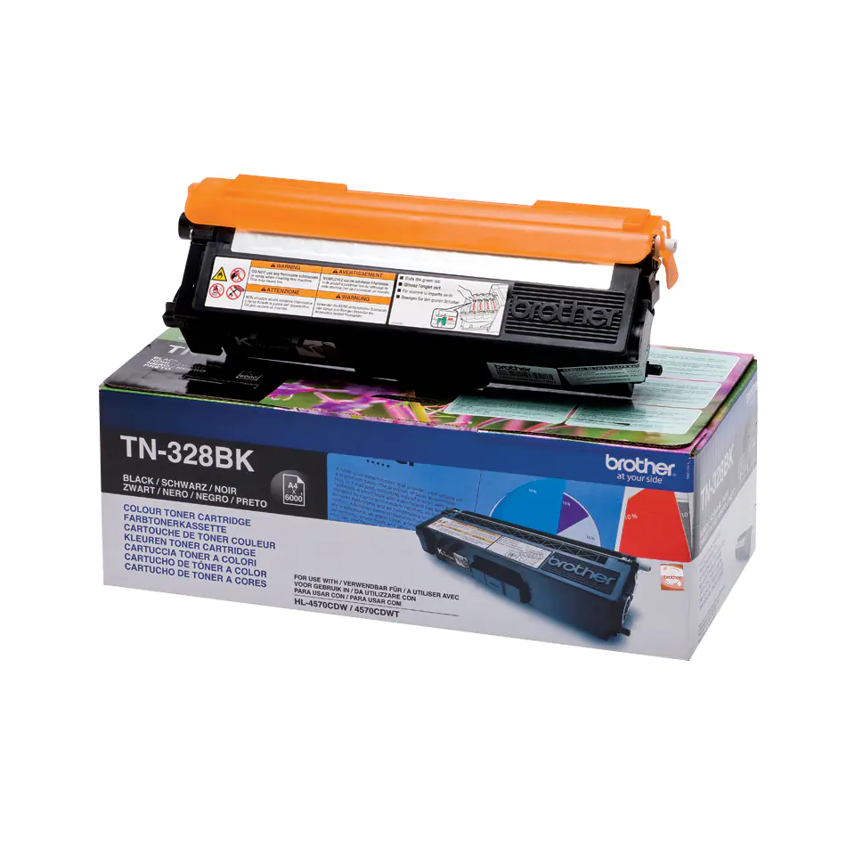 Brother TN328BK - Schwarz - Original - Tonerpatrone - für Brother DCP-9270CDN, HL-4570CDW, HL-4570CDWT, MFC-9970CDW Brother TN328BK - Schwarz - Original - Tonerpatrone - für Brother DCP-9270CDN, HL-4570CDW, HL-4570CDWT, MFC-9970CDW