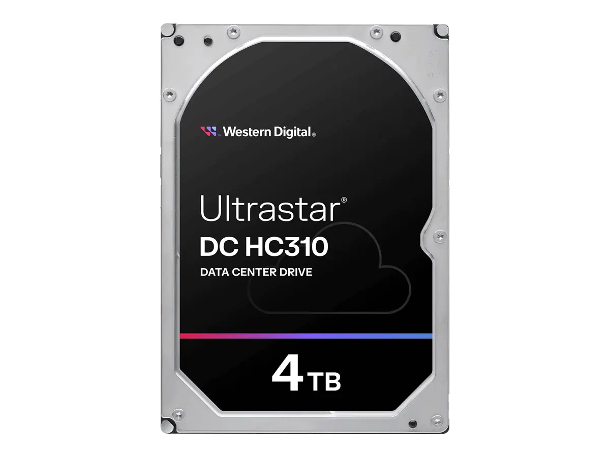 WD Ultrastar DC HC310 HUS726T4TAL4204 - Festplatte - 4 TB - intern - 3.5" (8.9 cm) - SAS 12Gb/s - 7200 rpm - Puffer: 256 MB