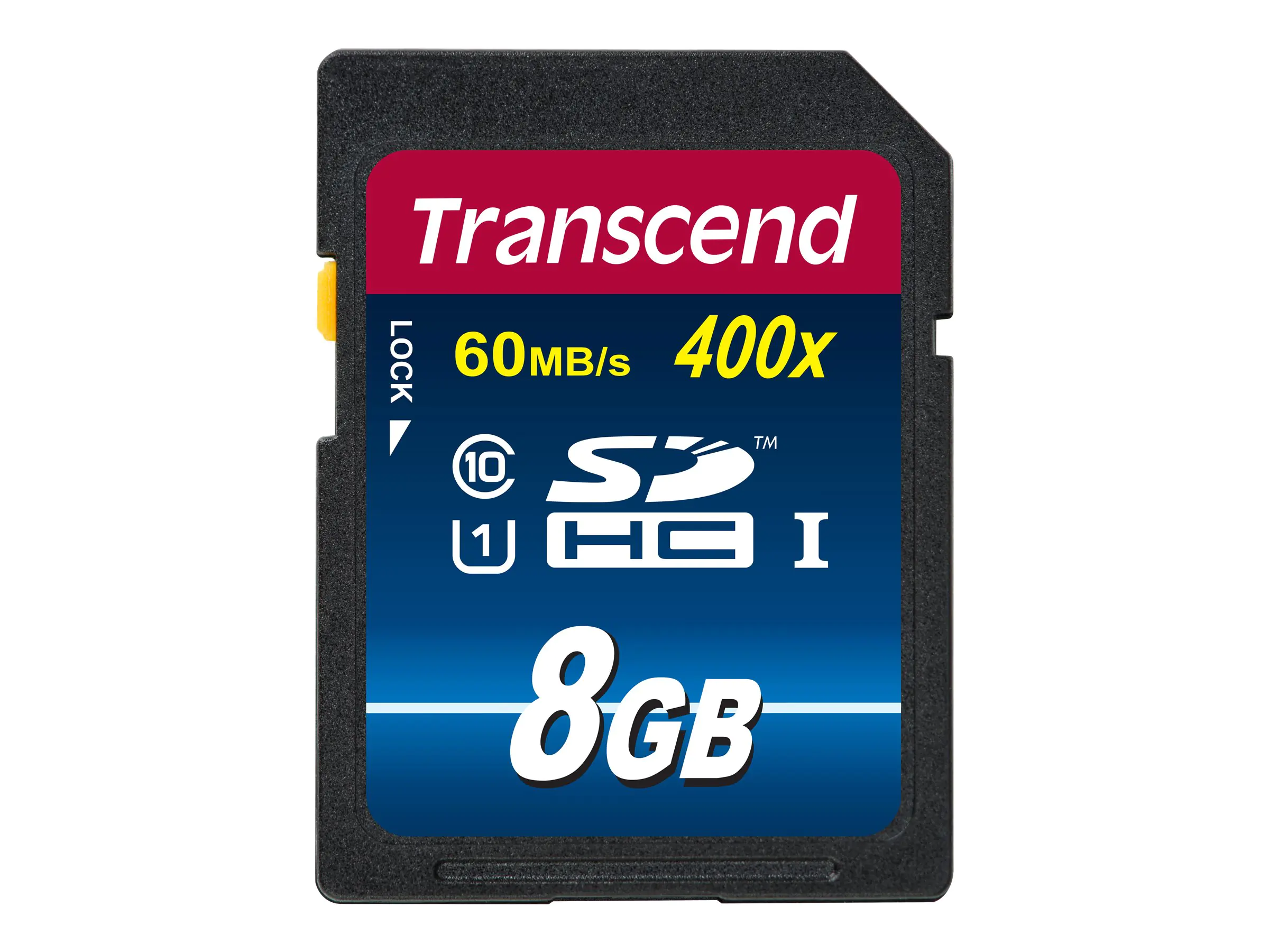 Transcend Premium - Flash-Speicherkarte - 8 GB - UHS Class 1 / Class10 - 400x - SDHC UHS-I