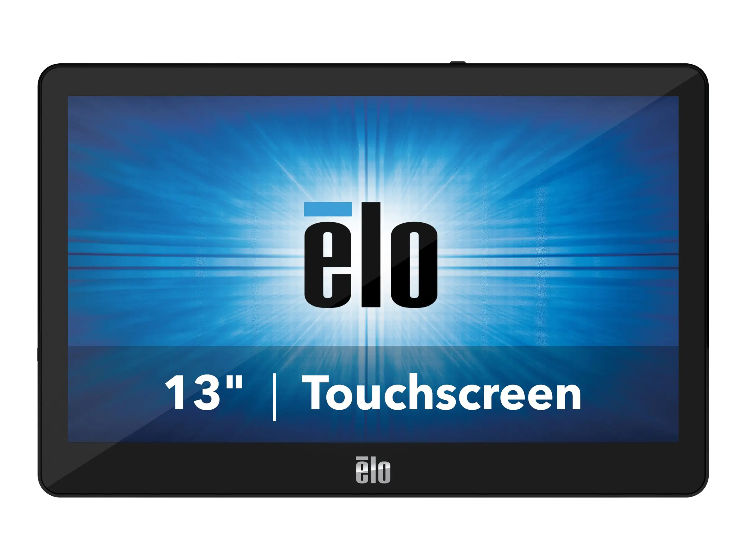 Elo ET1302L - Ohne Standfuß - LCD-Monitor - 33.8 cm (13.3") - Touchscreen - 1920 x 1080 Full HD (1080p) - 300 cd/m² - 800:1 - 25 ms - HDMI, VGA, USB-C - Lautsprecher - Schwarz