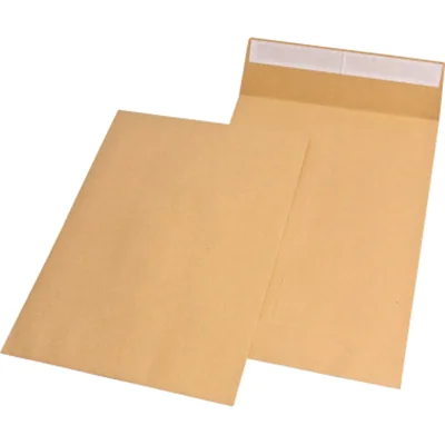 MAILmedia Faltentasche DIN C4 ohne Fenster 120g/m² mit Haftklebung Kraftpapier braun 100 St./Pack. MAILmedia Faltentasche DIN C4 ohne Fenster 120g/m² mit Haftklebung Kraftpapier braun 100 St./Pack.