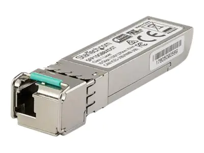 StarTech SFP10GBX40US Transceiver Modul (Dell EMC SFP-10G-BX40-U kompatibel, SFP+, 10 Gbit/s, 40 km, Single Mode, Mini-GBIC) - SFP+-Transceiver-Modul (gleichwertig mit: Dell EMC SFP-10G-BX40-U) - 10 GigE - 10GBase-BX40-U - LC Single-Modus - bis zu 40 km -