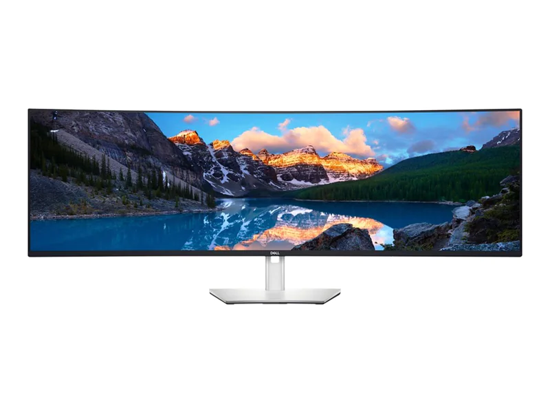 Dell UltraSharp U4924DW - LED-Monitor - gebogen - 124.5 cm (49") - 5120 x 1440 5K Dual QHD @ 60 Hz - IPS Black - 350 cd/m² - 2000:1 - 5 ms - 2xHDMI, DisplayPort, USB-C - Lautsprecher - mit 3 years Basic Hardware Service with Advanced Exchange Dell UltraSharp U4924DW - LED-Monitor - gebogen - 124.5 cm (49") - 5120 x 1440 5K Dual QHD @ 60 Hz - IPS Black - 350 cd/m² - 2000:1 - 5 ms - 2xHDMI, DisplayPort, USB-C - Lautsprecher - mit 3 years Basic Hardware Service with Advanced Exchange