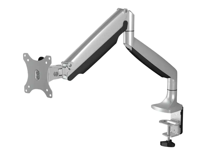 ICY BOX IB-MS503-T - Befestigungskit - einstellbarer Arm - für Monitor - Schwarz, Silber - Bildschirmgröße: bis zu 81,3 cm (bis zu 32 Zoll) 60182