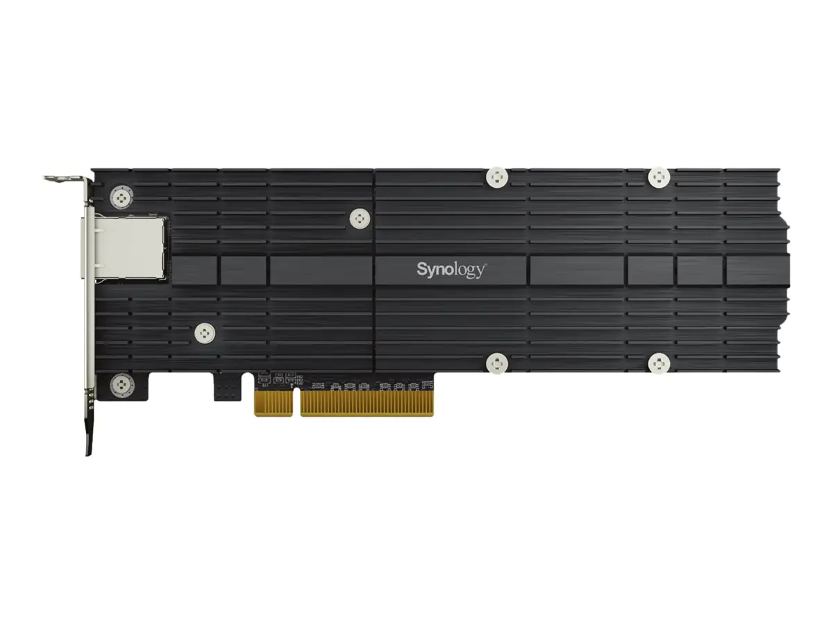 Synology E10M20-T1 - Netzwerkadapter - PCIe 3.0 x8 Low-Profile - 10Gb Ethernet x 1 - für Synology RS820, SA3400, SA3600; Disk Station DS1618, DS1819, DS2419; RackStation RS820 Synology E10M20-T1 - Netzwerkadapter - PCIe 3.0 x8 Low-Profile - 10Gb Ethernet x 1 - für Synology RS820, SA3400, SA3600; Disk Station DS1618, DS1819, DS2419; RackStation RS820