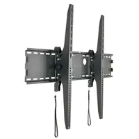 Eaton Tripp Lite Series Display TV LCD Wall Monitor Mount Tilt 60" to 100" TVs / EA / Flat-Screens - Klammer - Niedrigprofilmontage - für LCD-Display - Stahl - Schwarz - Bildschirmgröße: 152.4-254 cm (60"-100") - Wandmontage