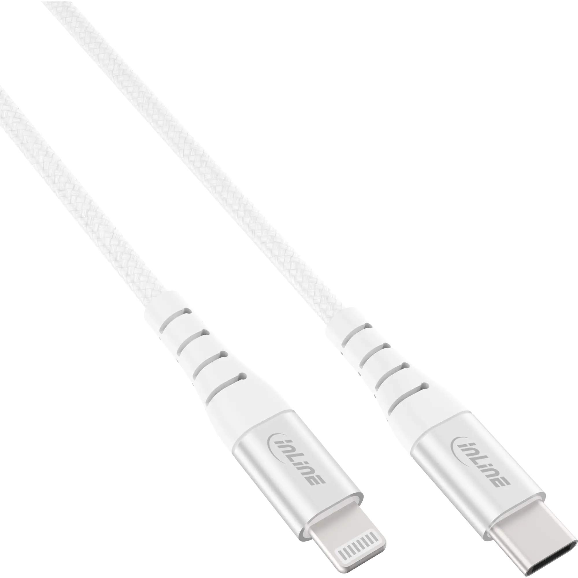 InLine USB-C Lightning Kabel für iPad iPhone iPod silber/Alu 1m - Kabel - Digital/Daten InLine USB-C Lightning Kabel für iPad iPhone iPod silber/Alu 1m - Kabel - Digital/Daten