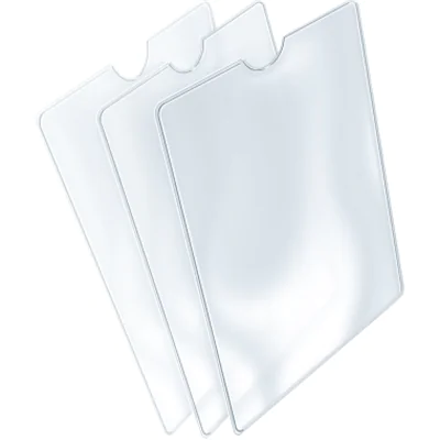HERMA 5013, Kartenetui, Transparent, Polypropylen (PP), Einfarbig, 58 mm, 87 mm