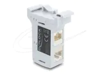 Delock Netzwerkkoppler - RJ-45 (W) zu RJ-45 (W)