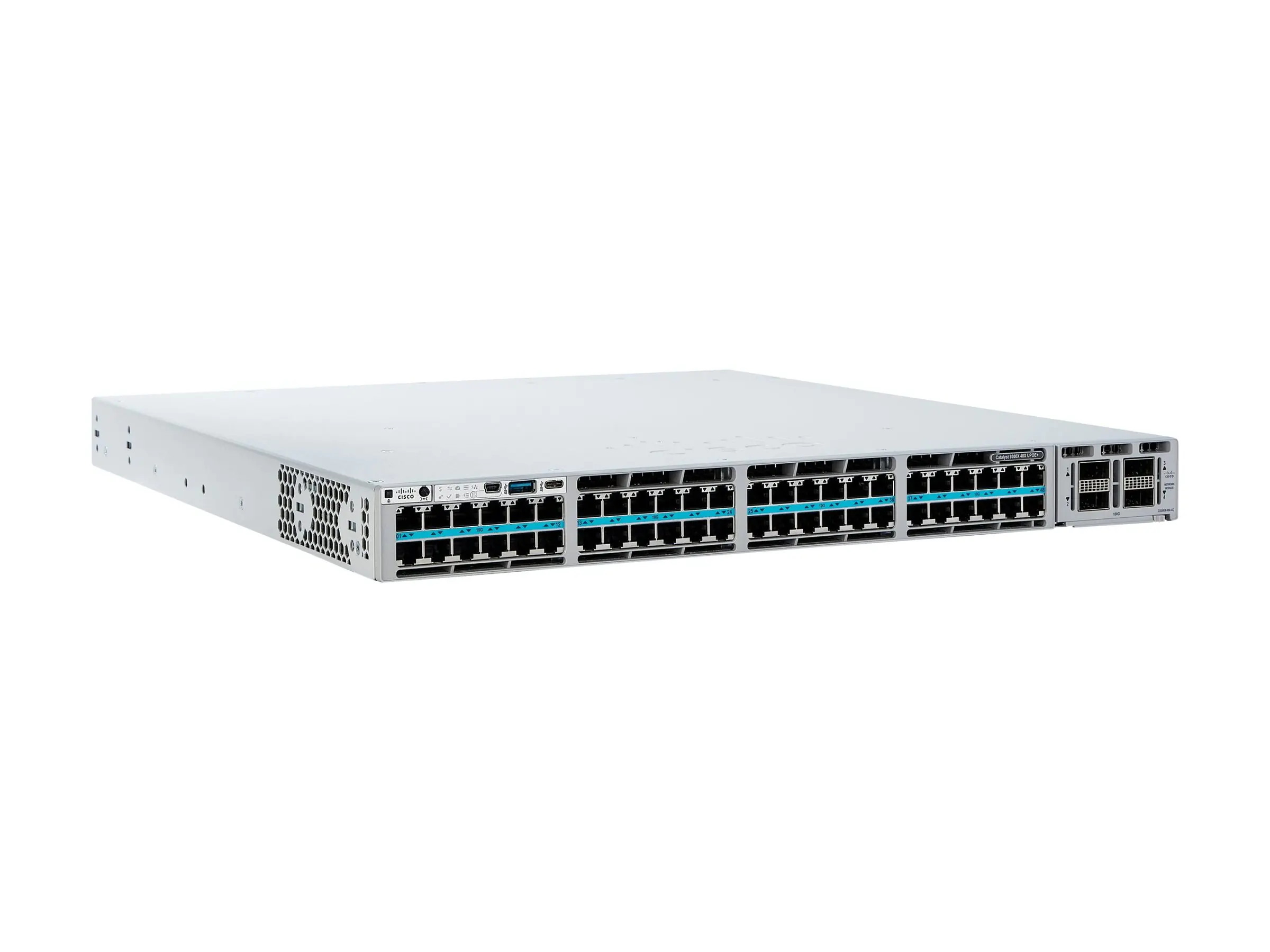 Cisco Catalyst 9300X - Network Essentials - Switch - L3 - managed - 8 x 100/1000/2.5G/5G/10GBase-T (UPOE+) C9300X-48HXN-E