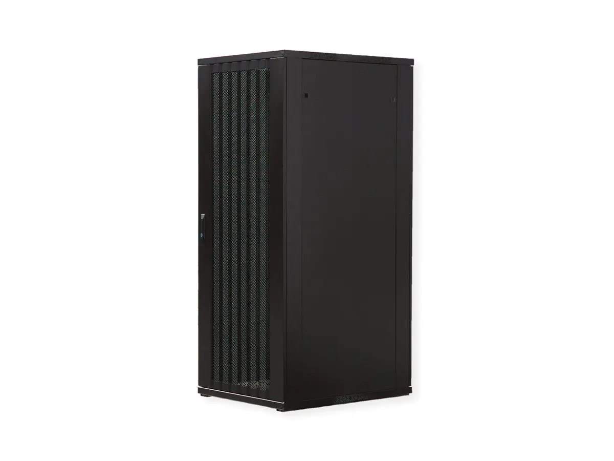 VALUE Schrank Netzwerkschrank - Schwarz, RAL 9004 - 42HE - 48.3 cm (19") 26.99.0820
