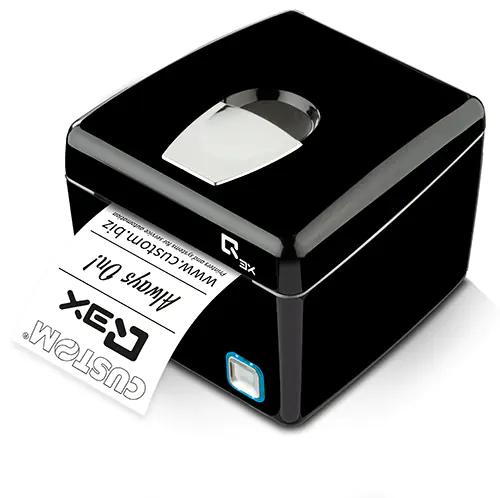 Custom Q3X - Belegdrucker - Thermodirekt - 8 cm Rolle 911FF010100K33