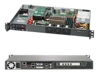 Supermicro SuperServer 1019C-HTN2 - Server - Rack-Montage - 1U - 1-Weg - keine CPU - RAM 0 GB - SATA - Hot-Swap 6.4 cm (2.5") SYS-1019C-HTN2