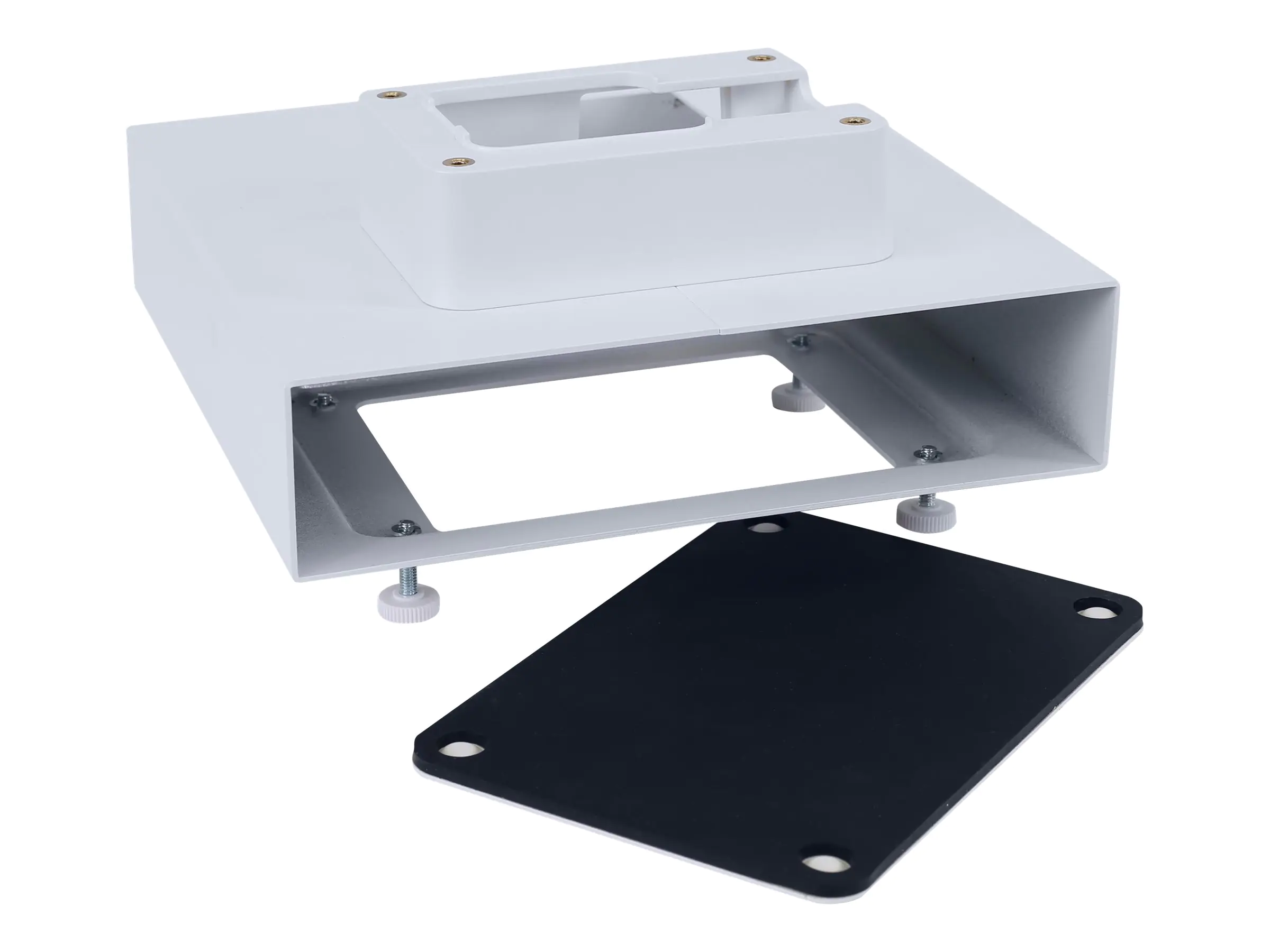 Ergotron Slim 2.0 - Montagekomponente (CPU-Halter) - medizinisch - weiß - am Wagen montierbar - für CareFit Slim 2.0