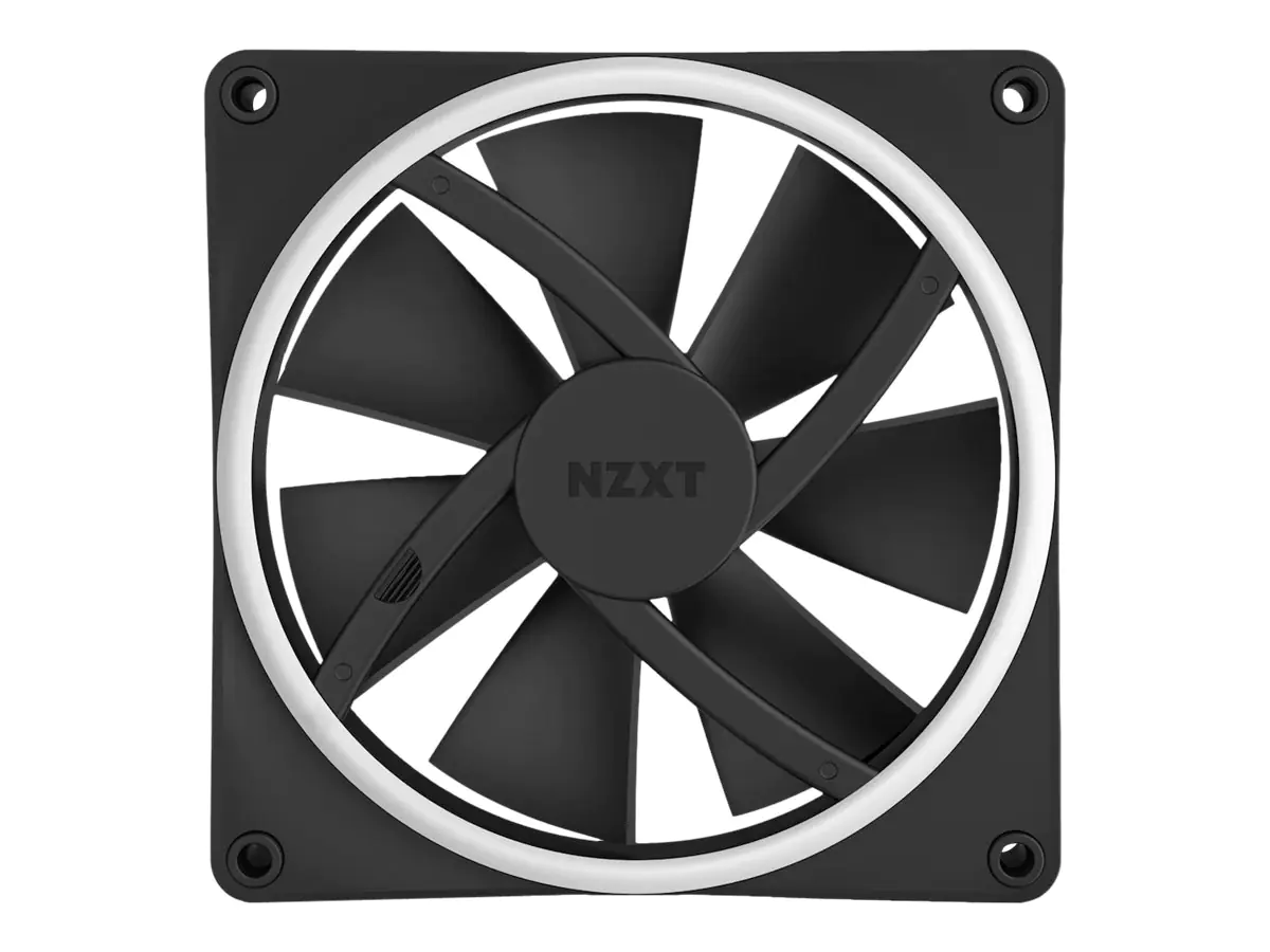 NZXT F Series F140 RGB DUO - Gehäuselüfter - 140 mm - Schwarz