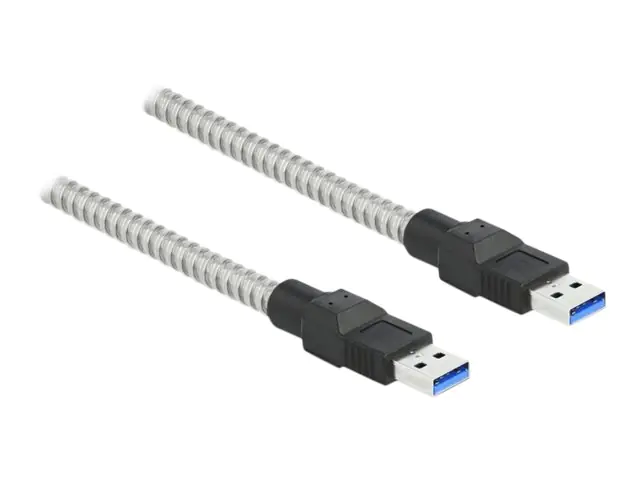 Delock - USB-Kabel - USB Typ A (M) zu USB Typ A (M) - USB 3.2 Gen 1 - 2 m - Silber