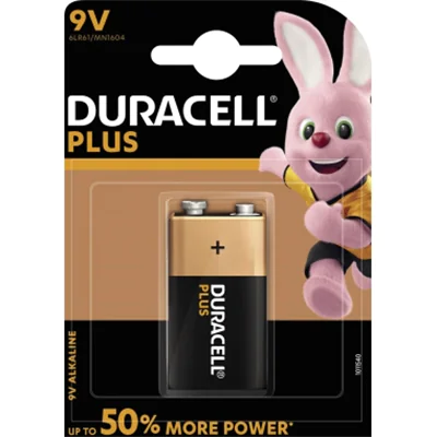 DURACELL Batterie Plus Power 105485 9V 6LF22 DURACELL Batterie Plus Power 105485 9V 6LF22