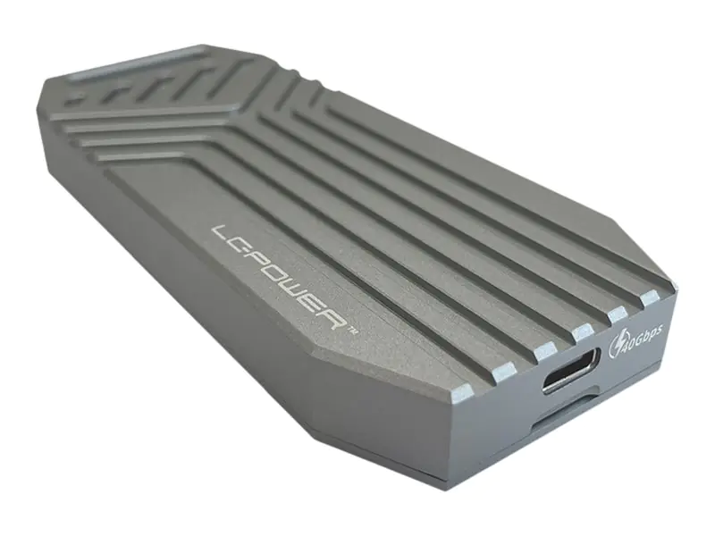 LC-Power LC-M2-C-USB4 - Speichergehäuse - M.2 - M.2 NVMe Card - USB 4 (Gen 3x2)