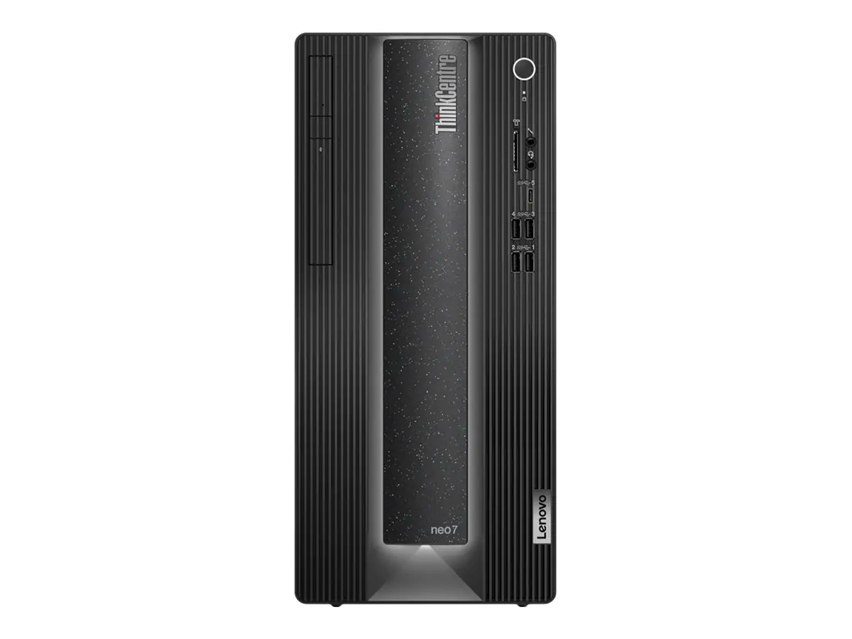 Lenovo ThinkCentre neo 70t 11YU - Tower - Core i5 12400 / 2.5 GHz - RAM 16 GB - SSD 256 GB - TCG Opal Encryption 2, NVMe - DVD-Writer - GF RTX 3060 Ti - GigE, 802.11ax (Wi-Fi 6E) - WLAN: Bluetooth 5.1, 802.11a/b/g/n/ac/ax (Wi-Fi 6E) - Win 10 Pro 64-Bit (m