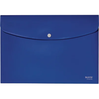 Leitz Sammelmappe Recycle DIN A4 Polypropylen, 80 % recycelt blau Leitz Sammelmappe Recycle DIN A4 Polypropylen, 80 % recycelt blau