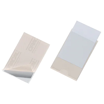 DURABLE Selbstklebetasche Pocketfix 827919 57x90mm tr 100 St./Pack. DURABLE Selbstklebetasche Pocketfix 827919 57x90mm tr 100 St./Pack.