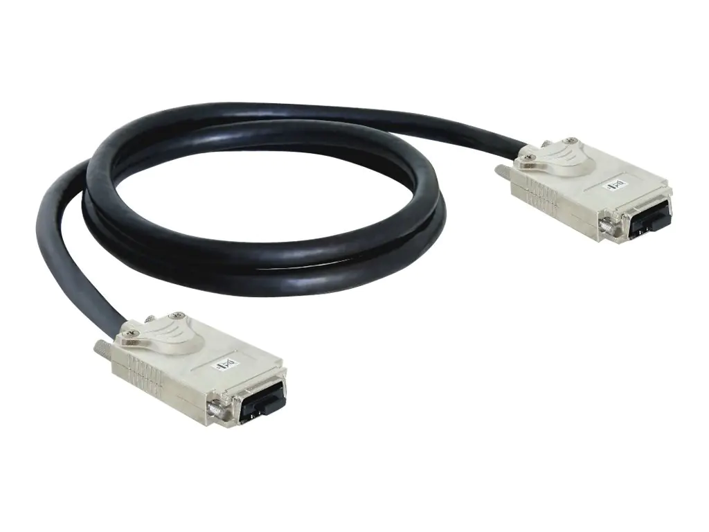 Delock SCSI (SAS)-Kabel extern 4 x InfiniBand (SFF-8470) 4 x InfiniBand (SFF-8470) 83060