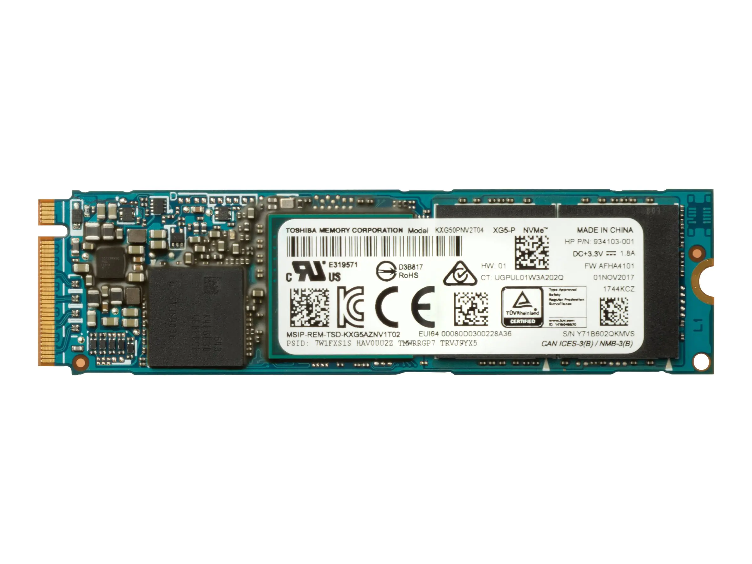 HP Z Turbo Drive Quad Pro - 512 GB SSD (2 x 256 GB M.2) - intern - PCIe-Karte (PCIe-Karte) 4YZ38AA
