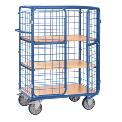 Fetra Etagenwagen 63 x 155,2 x 116,9 cm (B x H x L) 600kg 3 Böden Fetra Etagenwagen 63 x 155,2 x 116,9 cm (B x H x L) 600kg 3 Böden