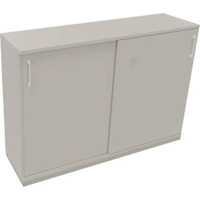 Schiebetürenschrank 3OH B1600xT442xH1133mm si/Akazie hell Schiebetürenschrank 3OH B1600xT442xH1133mm si/Akazie hell