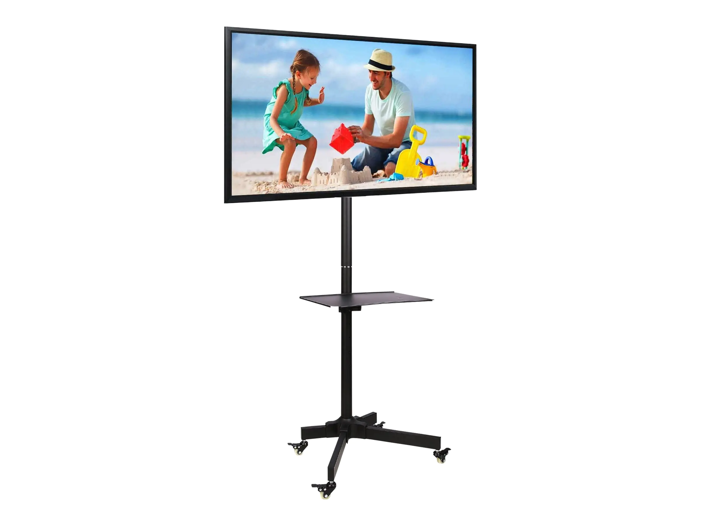 TECHly - Wagen - für Flachbildschirm / AV-Ausrüstung - Schwarz - Bildschirmgröße: 58.4-139.7 cm (23"-55") - Montageschnittstelle: bis zu 400 x 400 mm TECHly - Wagen - für Flachbildschirm / AV-Ausrüstung - Schwarz - Bildschirmgröße: 58.4-139.7 cm (23"-55") - Montageschnittstelle: bis zu 400 x 400 mm
