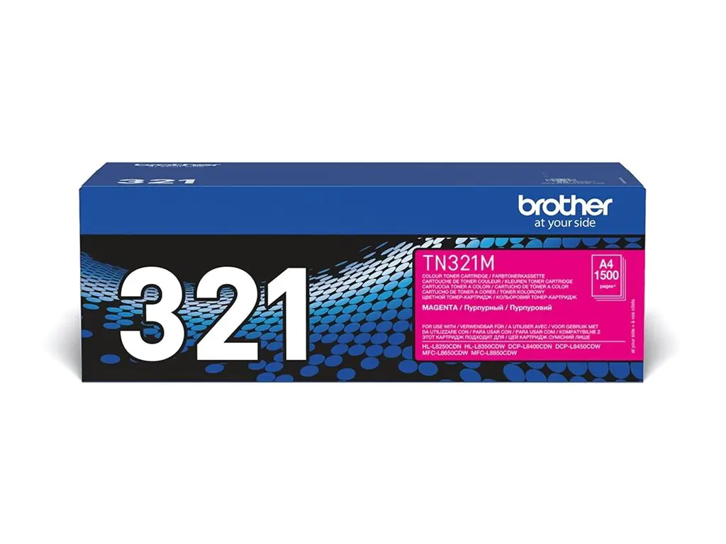 Brother TN321M - Magenta - Original - Tonerpatrone - für Brother DCP-L8400, DCP-L8450, HL-L8250, HL-L8350, MFC-L8650, MFC-L8850