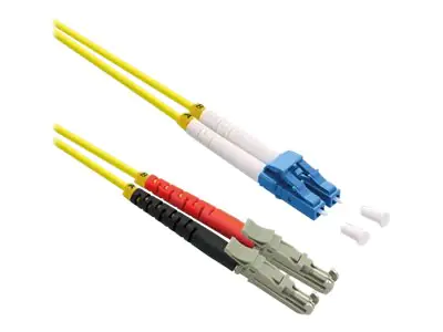 Roline - Patch-Kabel - LSH/APC Single-Mode (M) zu LC/UPC Einzelmodus (M) - 3 m - Glasfaser - Duplex - 9/125 Mikrometer - OS2 - halogenfrei - Gelb