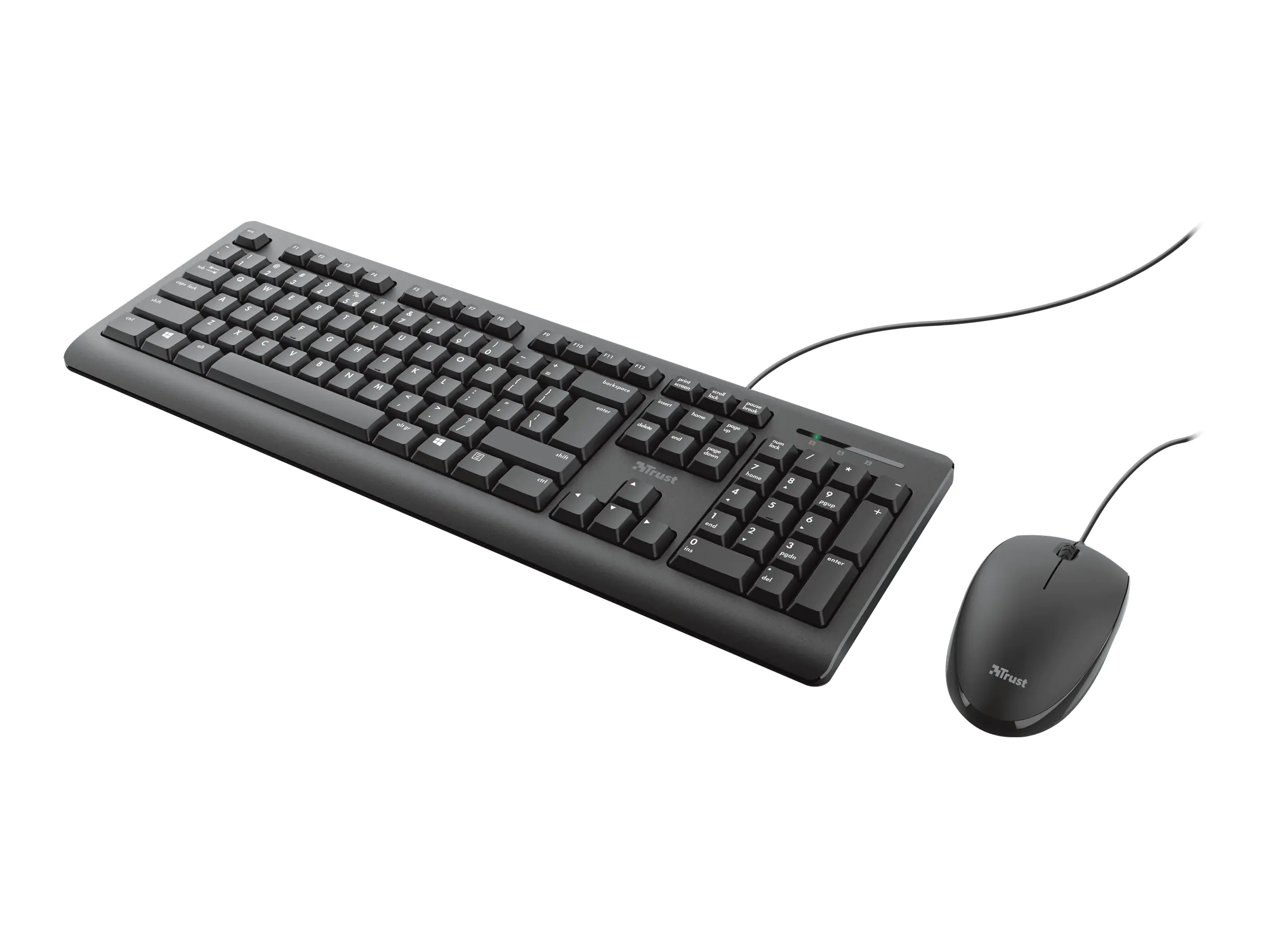 Trust Primo - Tastatur-und-Maus-Set - USB - QWERTZ 23973