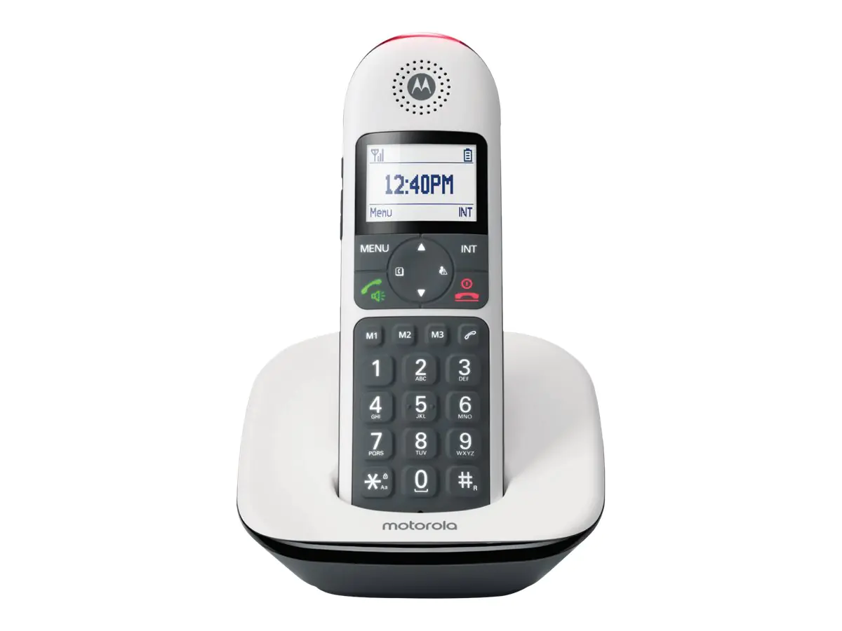 Motorola Solutions Motorola CD5001 - DECT-Telefon - Kabelloses Mobilteil - Freisprecheinrichtung - 1