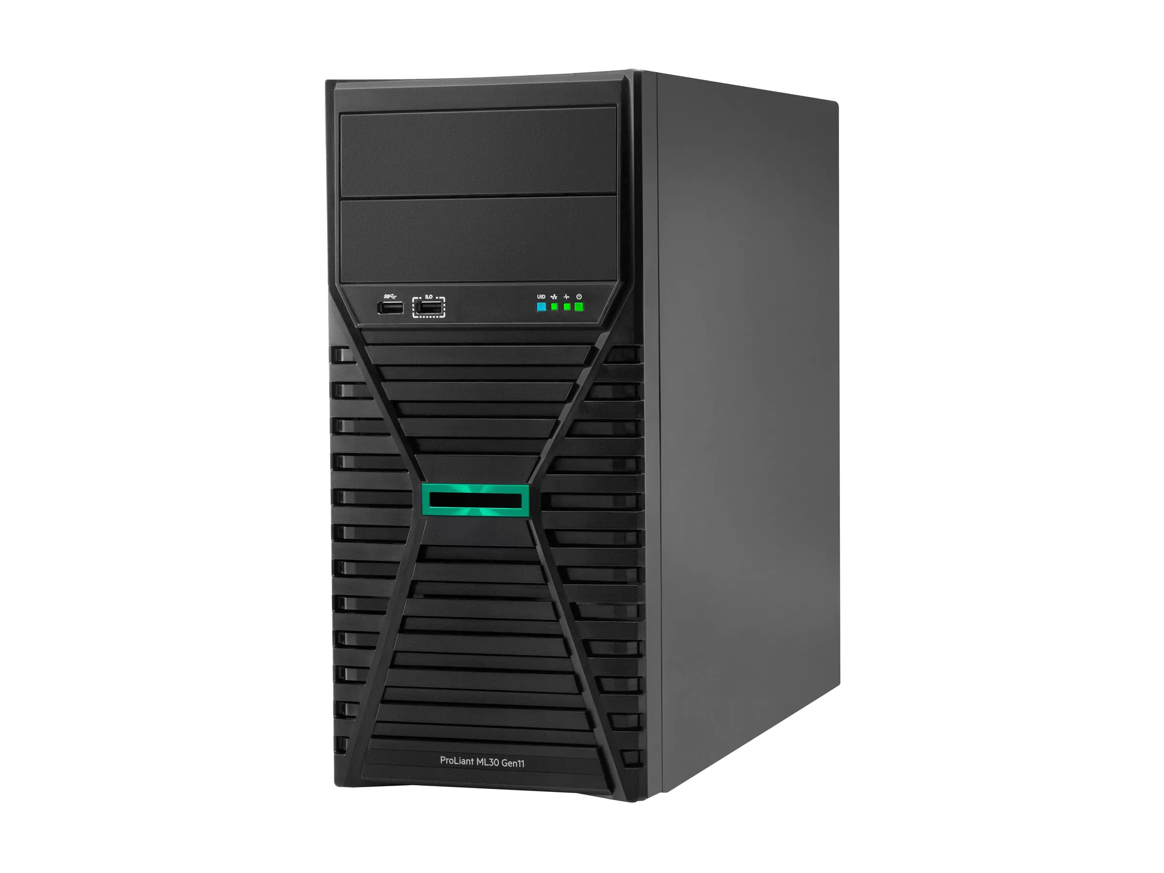 HPE ProLiant ML30 Gen11 - Server - Tower - 4U - 1-Weg - 1 x Xeon E-2414 / 2.6 GHz - RAM 32 GB - SATA - nicht Hot-Swap-fähig 8.9 cm (3.5") Schacht/Schächte - HDD 2 x 1 TB - 1GbE - Monitor: keiner - Smart Choice