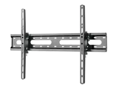 Manhattan Befestigungskit (Wandmontage) - für Curved Panel/Flat Panel - stabiler Stahl - Schwarz - Bildschirmgröße: 94-177.8 cm (37"-70") 462280