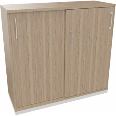 Schiebetürenschrank 3OH B1200xT442xH1133mm ws/Eiche Nat Schiebetürenschrank 3OH B1200xT442xH1133mm ws/Eiche Nat