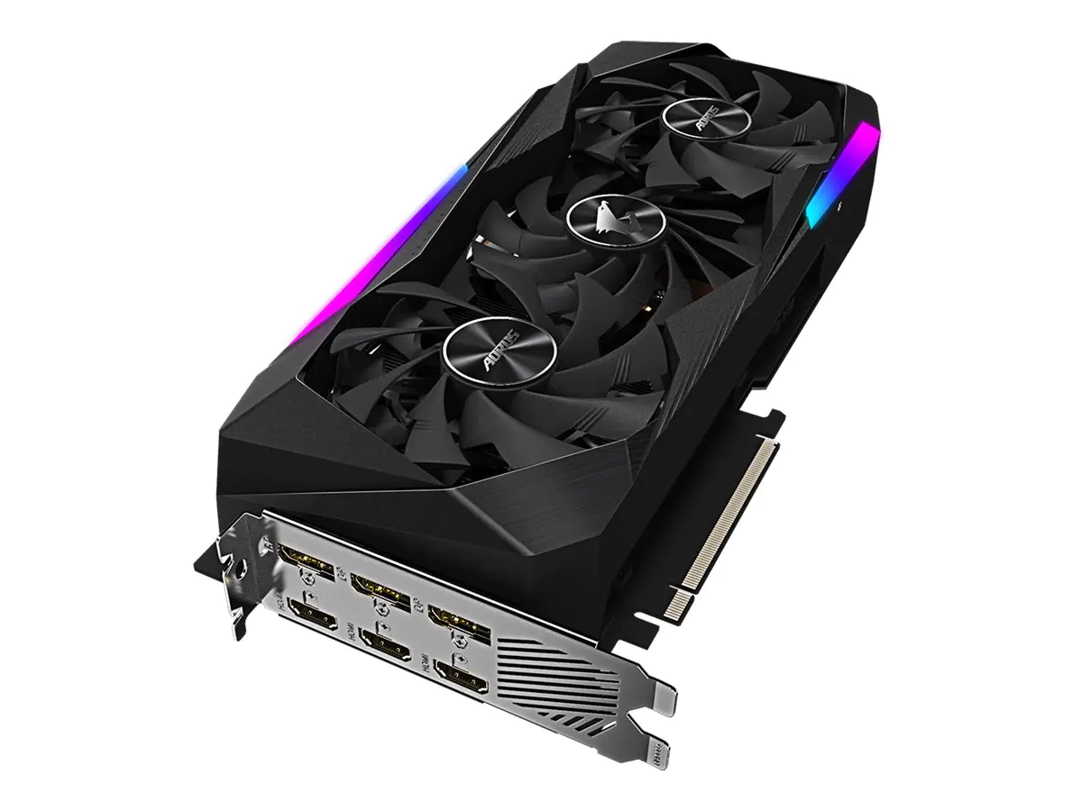 Gigabyte AORUS GeForce RTX 3070 MASTER 8G (rev. 1.1) - Grafikkarten - GF RTX 3070 - 8 GB GDDR6 - PCIe 4.0 x16 - 3 x DisplayPort, 3 x HDMI