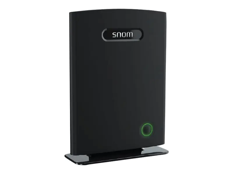 snom M700 - Basisstation für schnurloses Telefon/VoIP-Telefon - DECT\GAP - SIP, SIP v2 - Schwarz