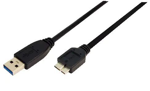 LogiLink - USB-Kabel - USB Typ A (M) zu Micro-USB Typ B (M) - USB 3.0 - 60 cm - Schwarz